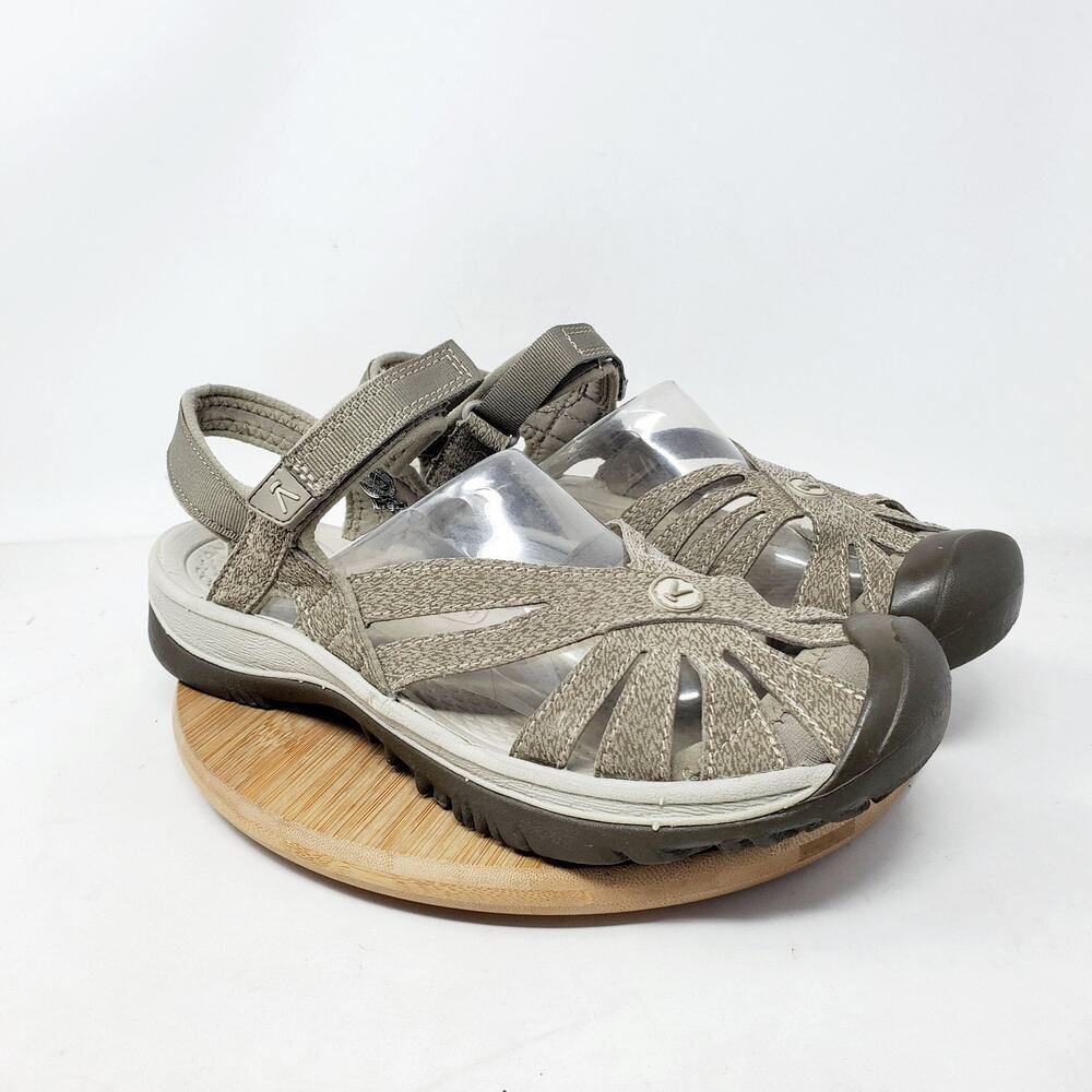 Keen Women's Gray/Taupe Closed-Toe Sport Sandals